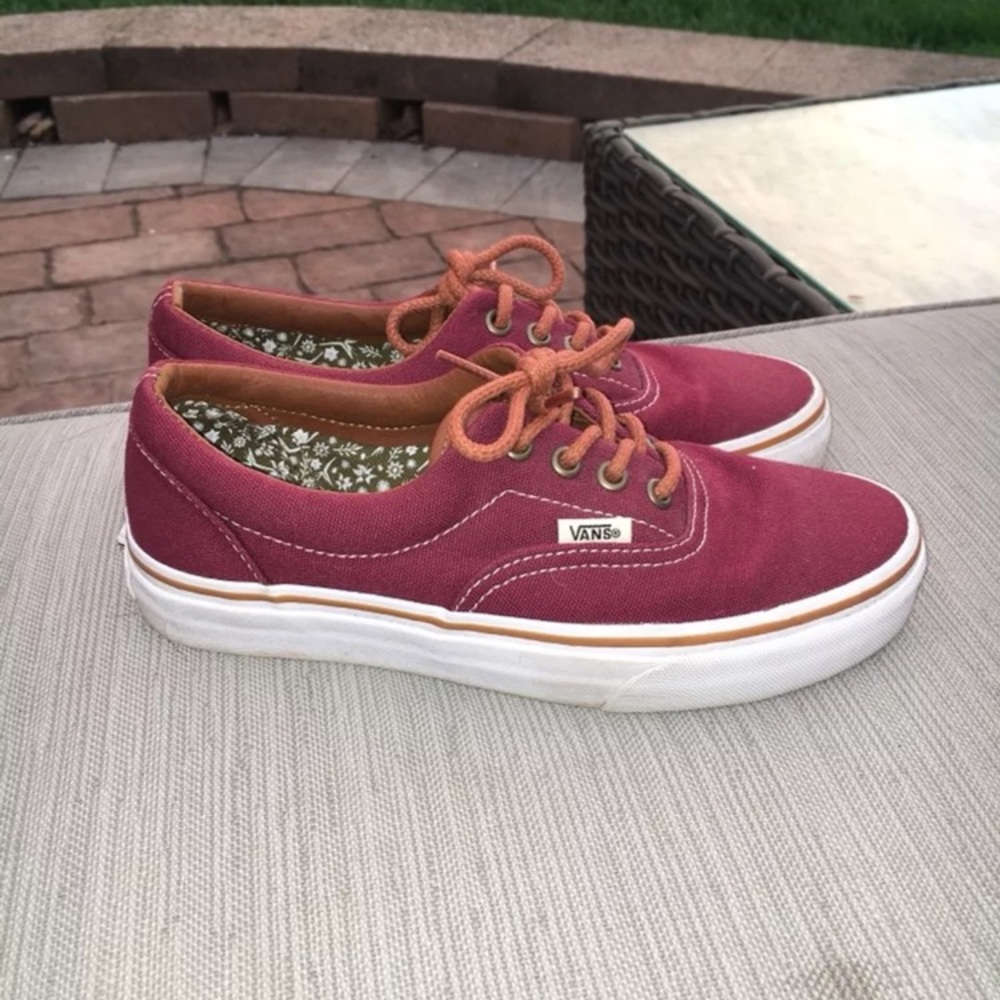 Maroon Vans